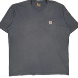 Carhartt T-Shirt - 2XL Gray Cotton