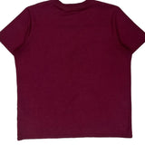 Carhartt T-Shirt - XL Burgundy Cotton