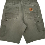 Carhartt Carpenter Shorts - 34W 11L Grey Cotton
