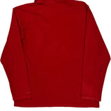 The North Face Fleece - XL Red Polyester