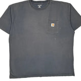 Carhartt T-Shirt - 2XL Grey Cotton