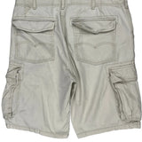 Levis Cargo Shorts - 36W 10L Beige Cotton