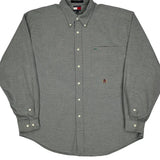 Tommy Hilfiger Shirt - XL Gray Cotton