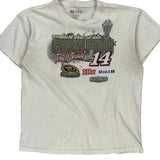 Tony Stewart Nascar T-Shirt - XL White Cotton