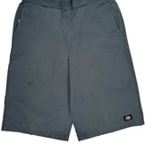 Dickies Chino Shorts - 31W 11L Gray Cotton Blend