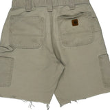 Carhartt Carpenter Shorts - 30W 9L Beige Cotton