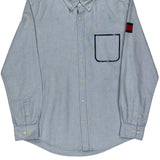 Tommy Hilfiger Shirt - Large Blue Cotton