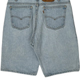 Levis Denim Shorts - 31W 10L Light Wash Denim