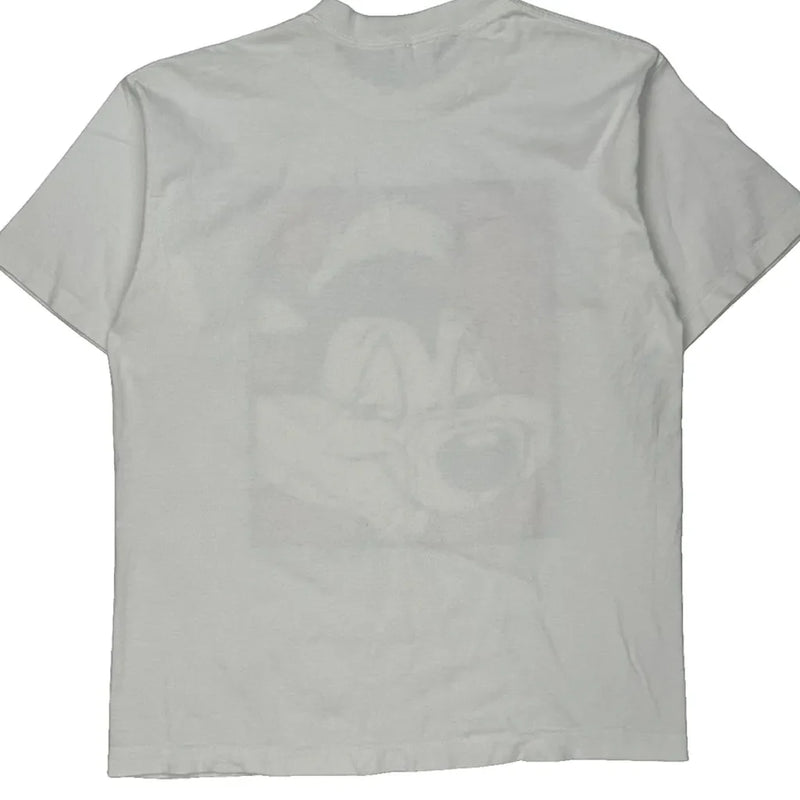 Warner Bros Acme Clothing Cartoon T-Shirt - Large Red Cotton