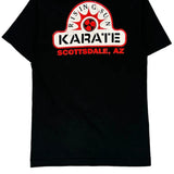 Rising Sun Karate Scottsdale, Az Fruit Of The Loom Single Stitch T-Shirt - Small Black Cotton Blend