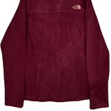 The North Face Fleece - Medium Burgundy Polyester
