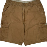 Wrangler Cargo Shorts - 36W 9L Brown Cotton