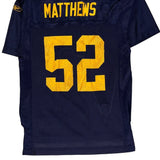 Age 11-12 Green Bay Packers Reebok Nfl Jersey - Medium Navy Polyester