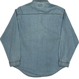 Levis Denim Shirt - Large Light Wash Cotton