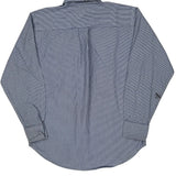 Age 8 Ralph Lauren Striped Shirt - Small Blue Cotton