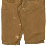 Age 2 Carhartt Double Knee Overalls - 2XS Brown Cotton