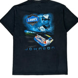 Lowe'S Racing Winners Circle Nascar T-Shirt - Large Black Cotton