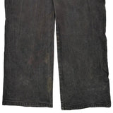 Dickies Carpenter Trousers - 34W 30L Black Cotton