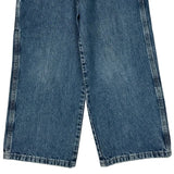 Age 8 Wrangler Double Knee Jeans - Medium Blue Cotton