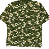 Ecko Unltd Camo Polo Shirt - XL Khaki Cotton