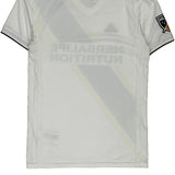 La Galaxy Herbalife 2018 Adidas Football Shirt - Small White Polyester