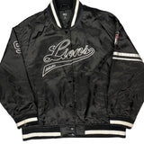 Lions Athletic Works Varsity Jacket - XL Black Polyester
