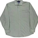 Tommy Hilfiger Shirt - Large Green Cotton