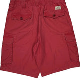Polo By Ralph Lauren Cargo Shorts - 30W 9L Red Cotton