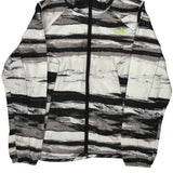 The North Face Windbreaker - Medium Black & White Polyester