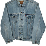 Vintage Levis Denim Jacket - XL Light Wash Denim