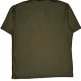 Carhartt Polo Shirt - Large Green Cotton