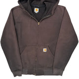 Carhartt Hoodie - Medium Brown Cotton