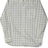 Tommy Hilfiger Checked Shirt - Large White Cotton