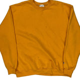 Champion Sweatshirt - XL Yellow Cotton