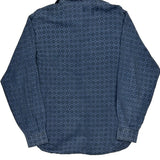 Claudio La Viola Shirt - Large Blue Cotton