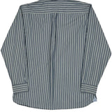 Tommy Hilfiger Striped Shirt - Large Blue Cotton