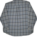 Carhartt Checked Flannel Shirt - 2XL Gray Cotton