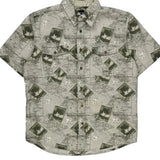 Basic Editions Hawaiian Shirt - Medium Multicoloured Cotton