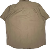 Carhartt Short Sleeve Shirt - 2XL Beige Cotton