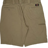 Dickies Chino Shorts - 36W 10L Khaki Cotton Blend