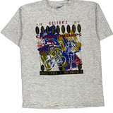 Triathlon Championships All Sport Single Stitch T-Shirt - Large Grey Cotton