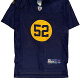 Age 11-12 Green Bay Packers Reebok Nfl Jersey - Medium Navy Polyester