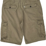 Levis Cargo Shorts - 34W 11L Khaki Cotton