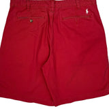 Polo By Ralph Lauren Chino Shorts - 36W 8L Red Cotton