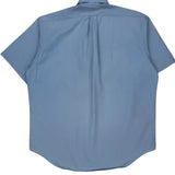 Blake Ralph Lauren Short Sleeve Shirt - Large Blue Cotton