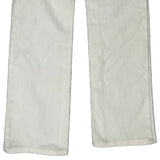 Armani Exchange Graphic Jeans - 26W UK 4 White Cotton