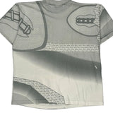 Single Stitch St Louis Rams All Out Fan Nfl T-Shirt - Large Blue Cotton