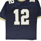 Nike Jersey - Large Navy Polyester