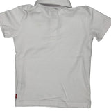 Age 5-6 Levis Polo Shirt - Small White Cotton