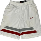 Nike Sport Shorts - Medium White Polyester
